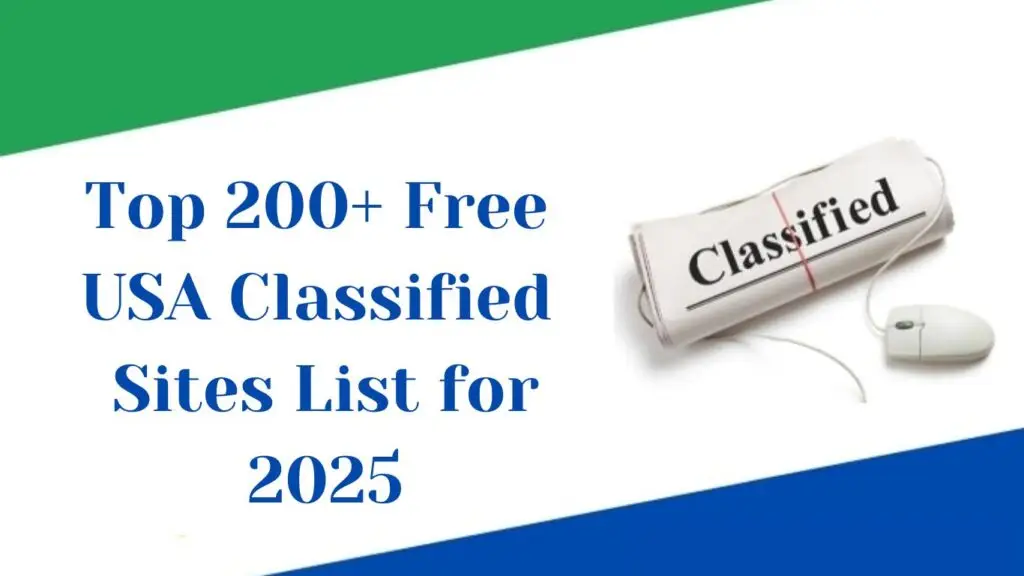 USA Classified sites list 2025