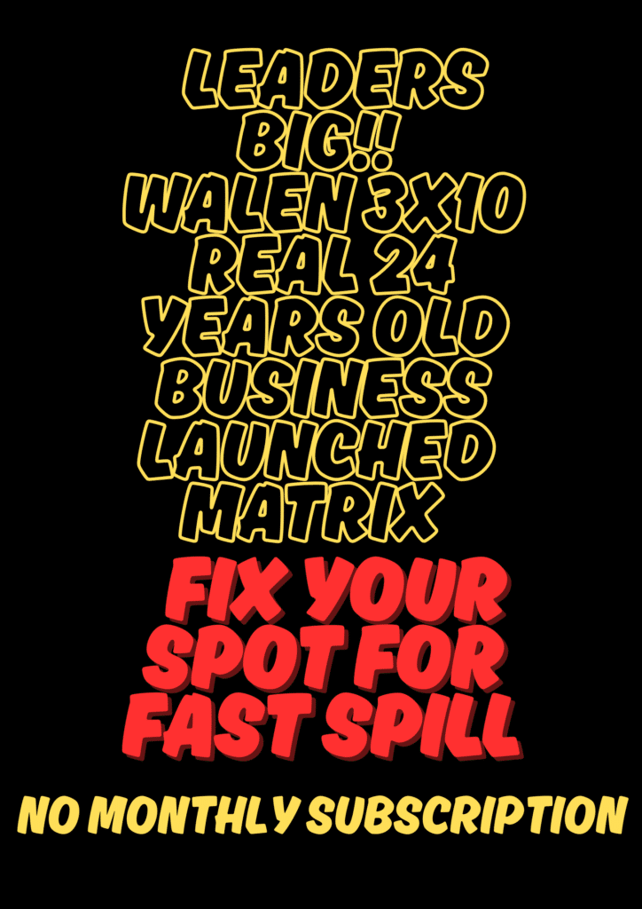 Walenschool.com 24 Years Trusted Brand Launches 3x10 Wealth Matrix
