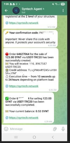 syntech.network Early FREE $100 HUB Earns You $500 FREE