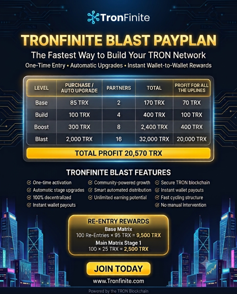 Tronfinite Blast Launched Turn 95 Trons Into 20570 Trons